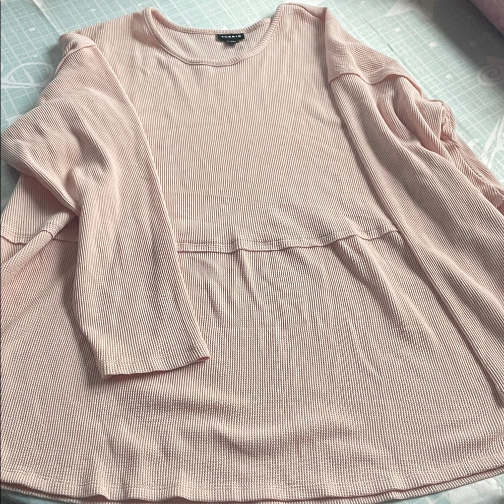 Torrid Blush Long Sleeve Tee
